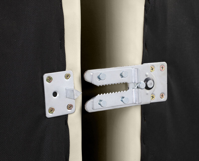 Meridian Furniture Comfy Cream Vegan Leather Modular Sectional