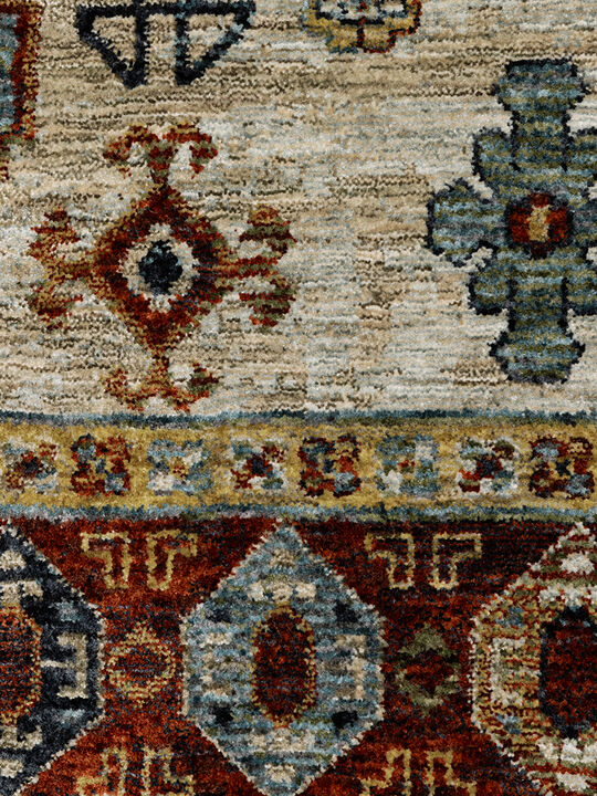 Aberdeen 3'3" x 5' Blue Rug