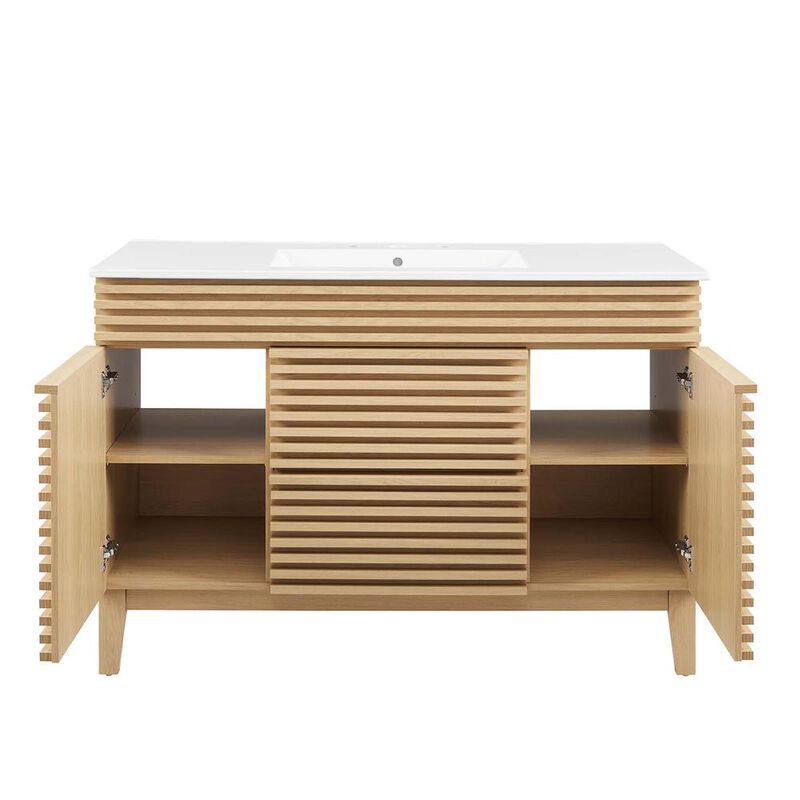 Modway Render 48 Single Sink Bathroom Vanity