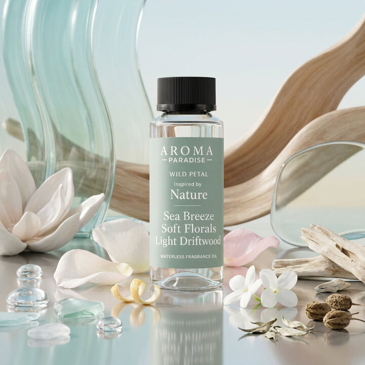 Nature Inspired Waterless Fragrance Oil for Cold-Air Diffusers