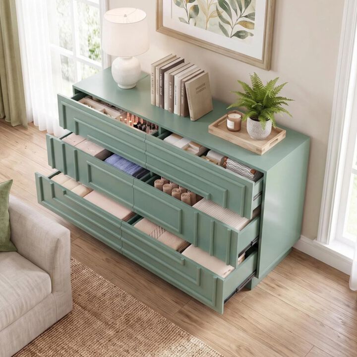 Prick 6-Drawer Dresser
