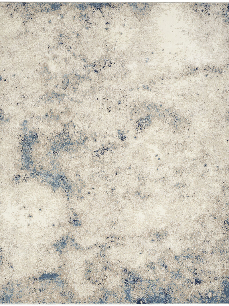 CK022 Infinity IFN05 Ivory/Gray/Blue 9' x 12' Rug