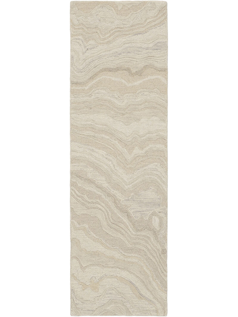 Graceful GRU01 Beige 2'3" x 7'6" Rug image number 0