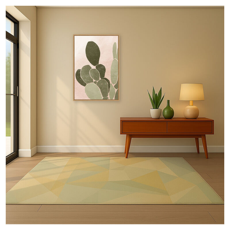 Desert Cactus III by Yuyu Pont Framed Canvas Wall Art image number 3
