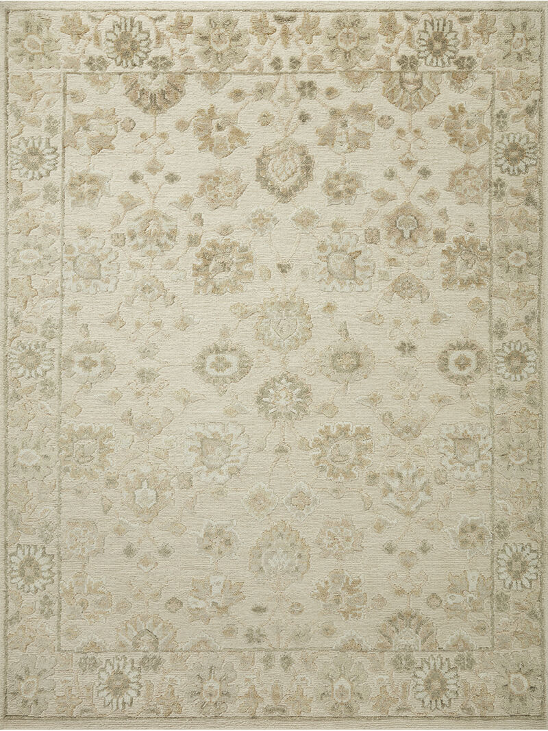 Ingrid ING-02 Natural / Sage 2''0" x 3''0" Rug by Magnolia Home By Joanna Gaines