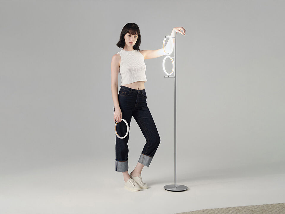 Saturn LED Floor Lamp