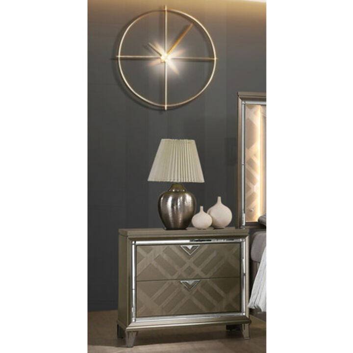 Best Quality Furniture New York collection nightstand only