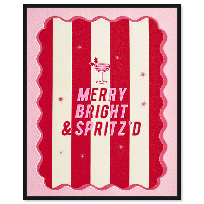 Merry Drinks and Spirits Canvas Print by Art Remedy image number 0