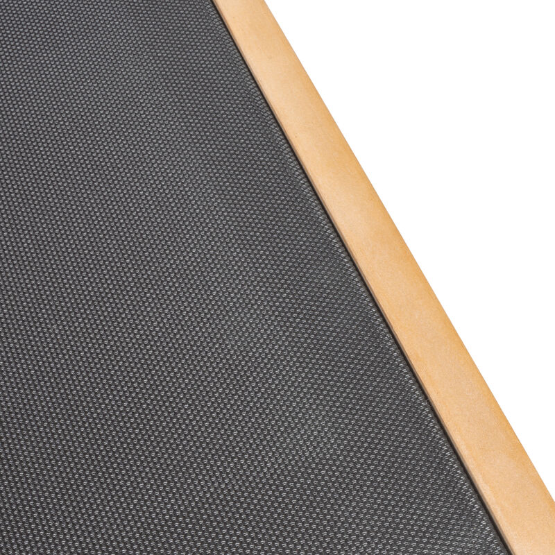 Trabuco Coastal Modern Acacia Wood Mesh 3-Position Outdoor foldable Chaise Lounge Set with Side Table