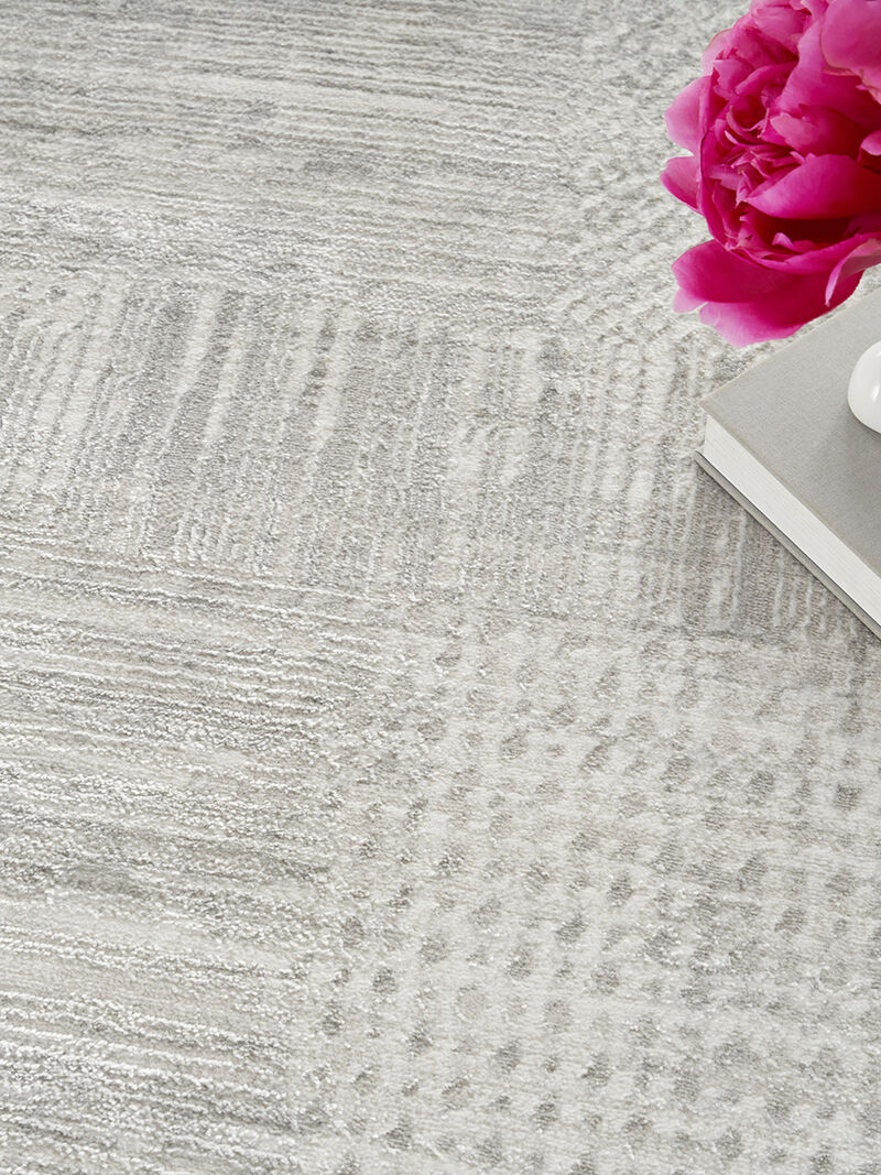 Glitz GLZ09 Silver/Gray 9' x 12' Rug