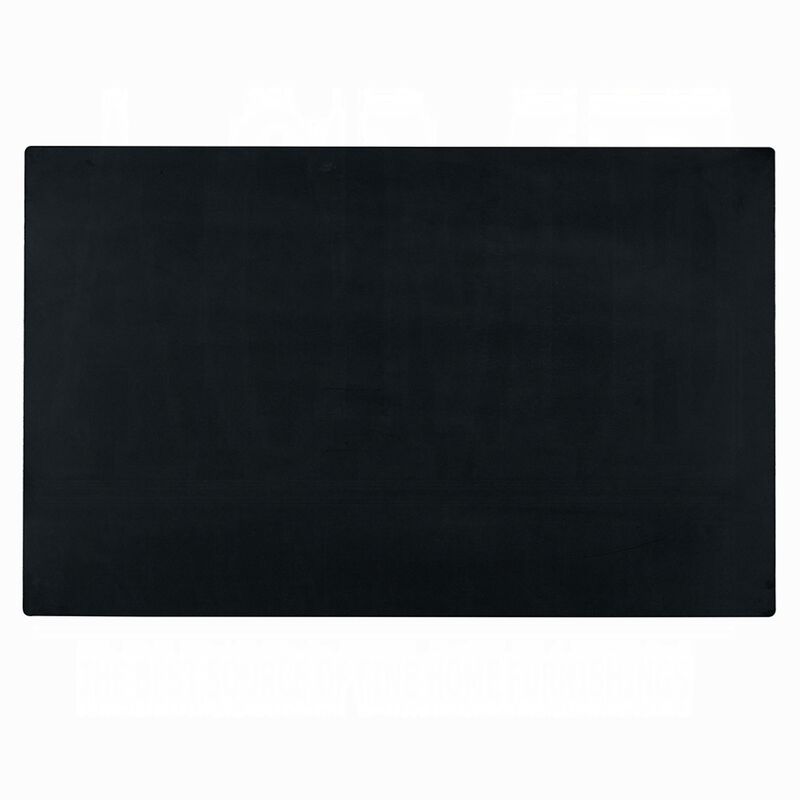 Frey Dining Table, 47 Inch Rectangular Top, Scandinavian Black Wood