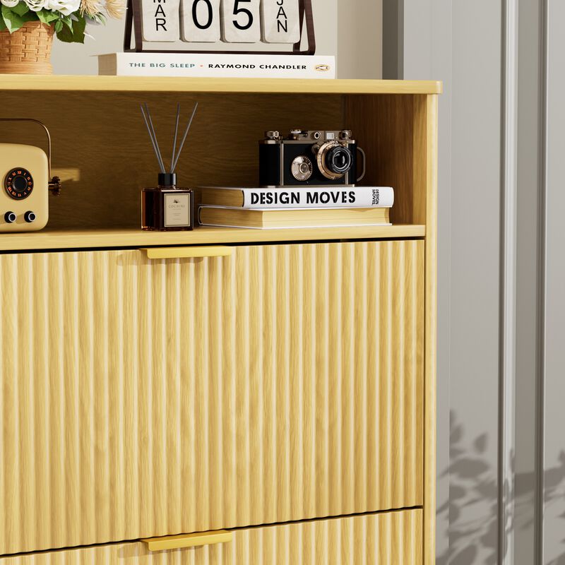 TATEUS Tall Free Standing Shoe Organizer Rack