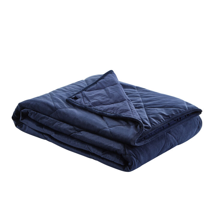 Cozy Tyme Hamidi 2 in 1 Warm & Cool Weighted Blanket 6 Pound 41"x60"