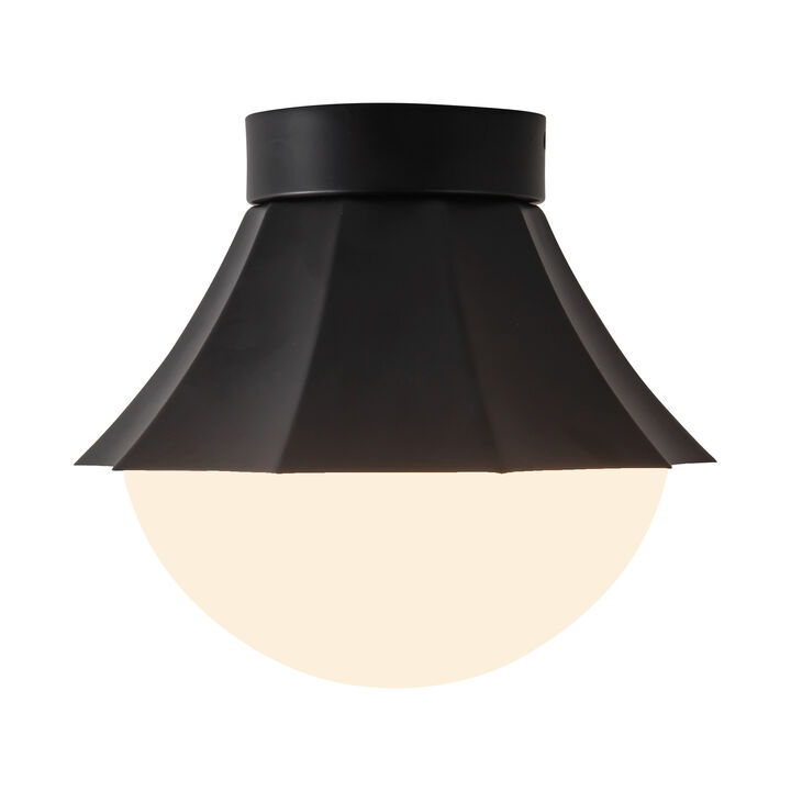 Shelton 12 in Semi Flush Mount with Glass