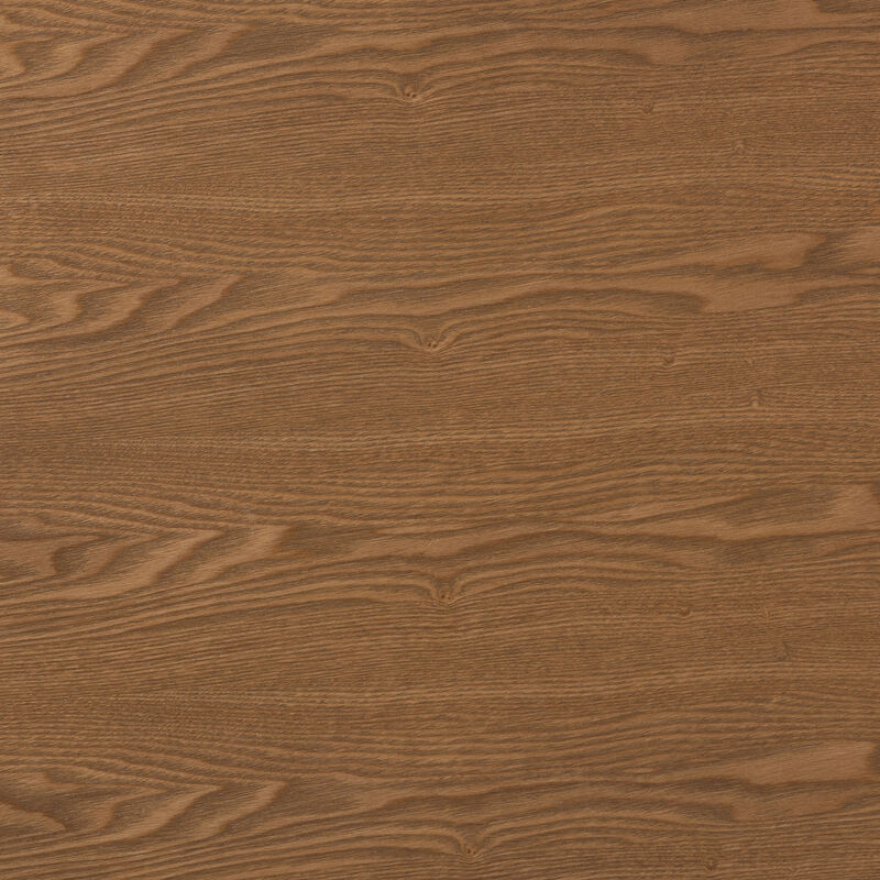 Baxton Studio Denmark Mid Century Modern French Oak Brown Finished Rubberwood Dining Table