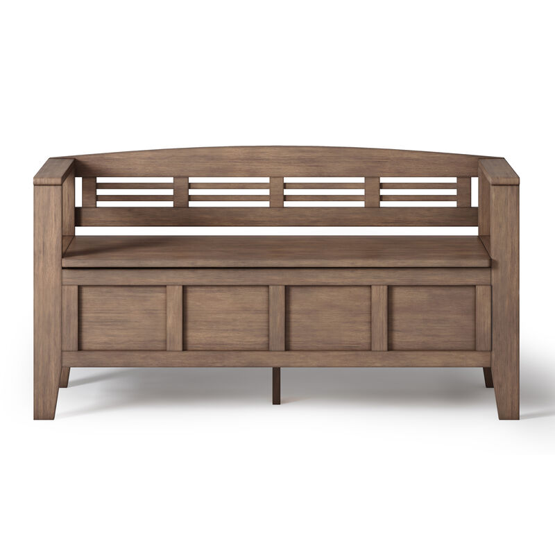 Simpli Home Adams Entryway Storage Bench image number 2