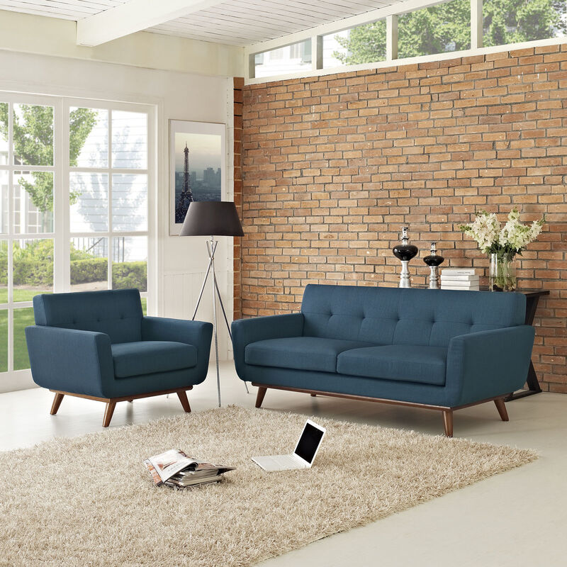 Engage Armchair and Loveseat Set of 2 image number 1
