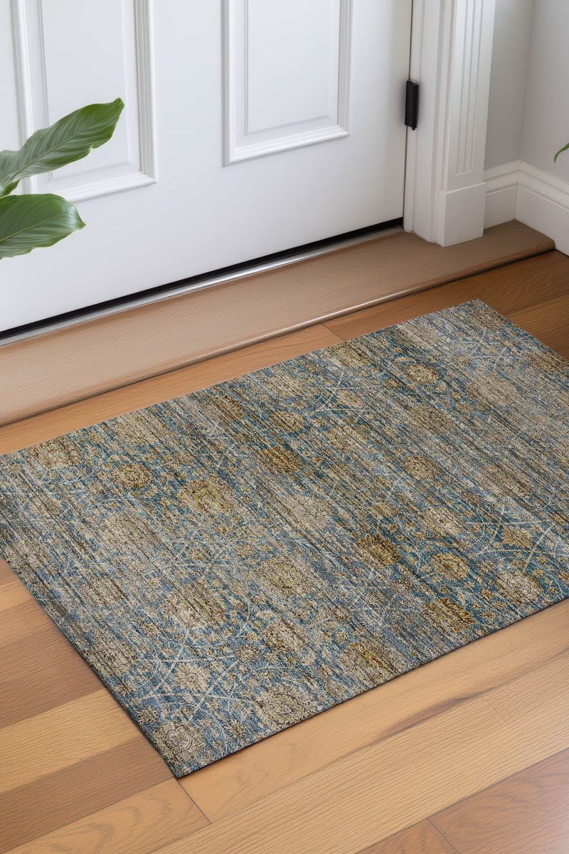 Aristo AR3 Blue 9' x 12' Rug image number 2