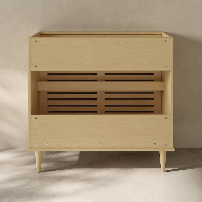 Delice 36" Freestanding Bathroom Vanity Cabinet without Top in Natural Oak image number 4