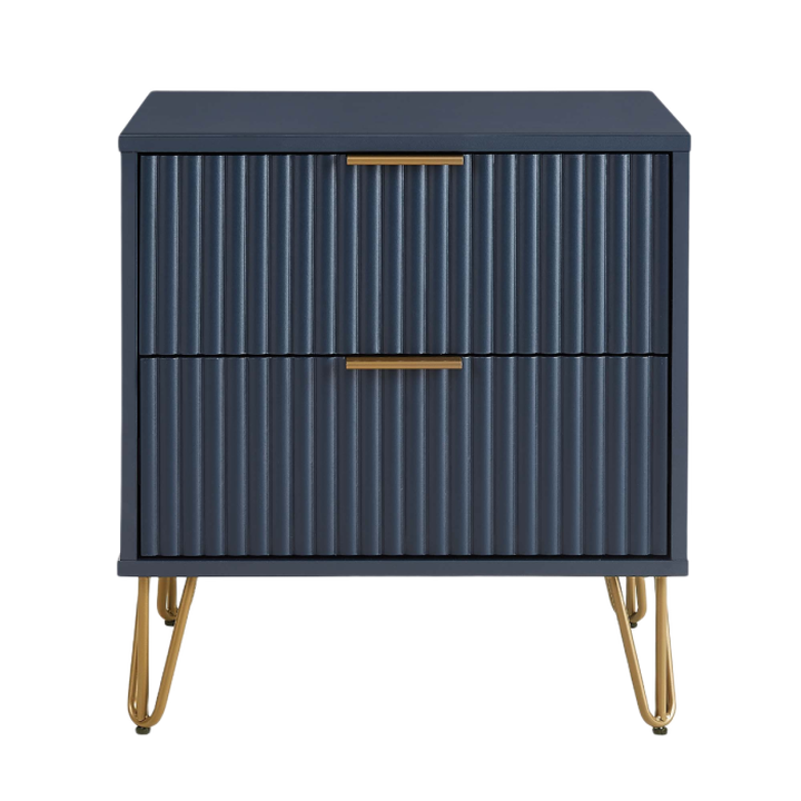 Dumbo 2-Drawer Nightstands in Blue (Set of 2)