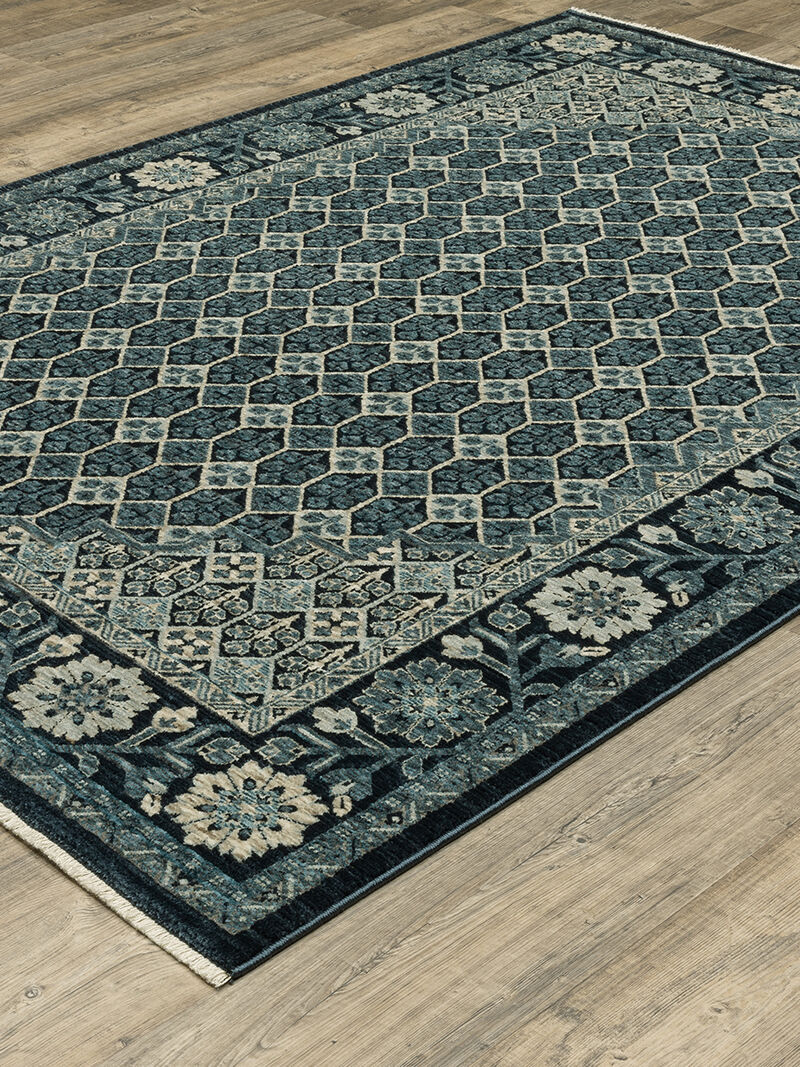 Capella 5'3" x 7'6" Blue Rug image number 2