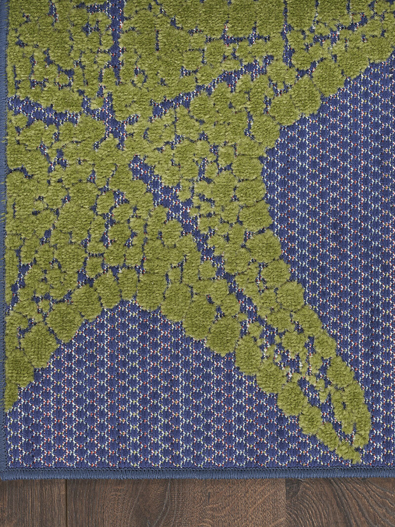 Aloha ALH28 Blue/Multicolor 2'8" x 4' Rug