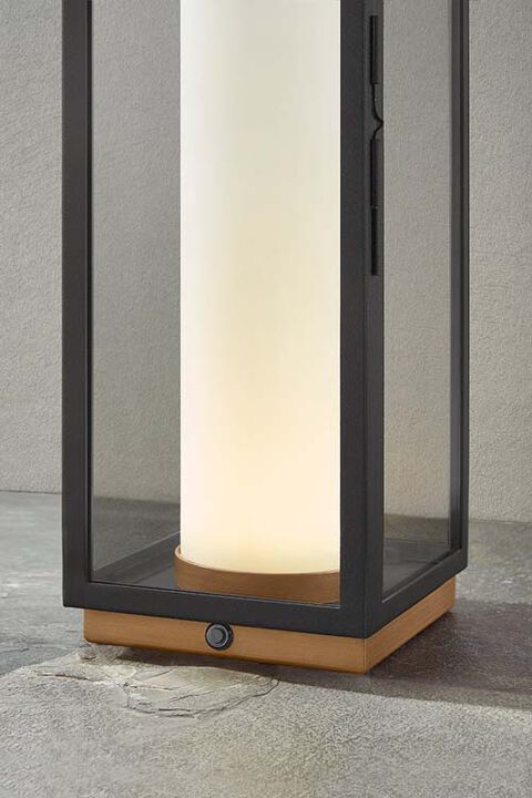 Gareth Exterior Rechargeable Table Lamp