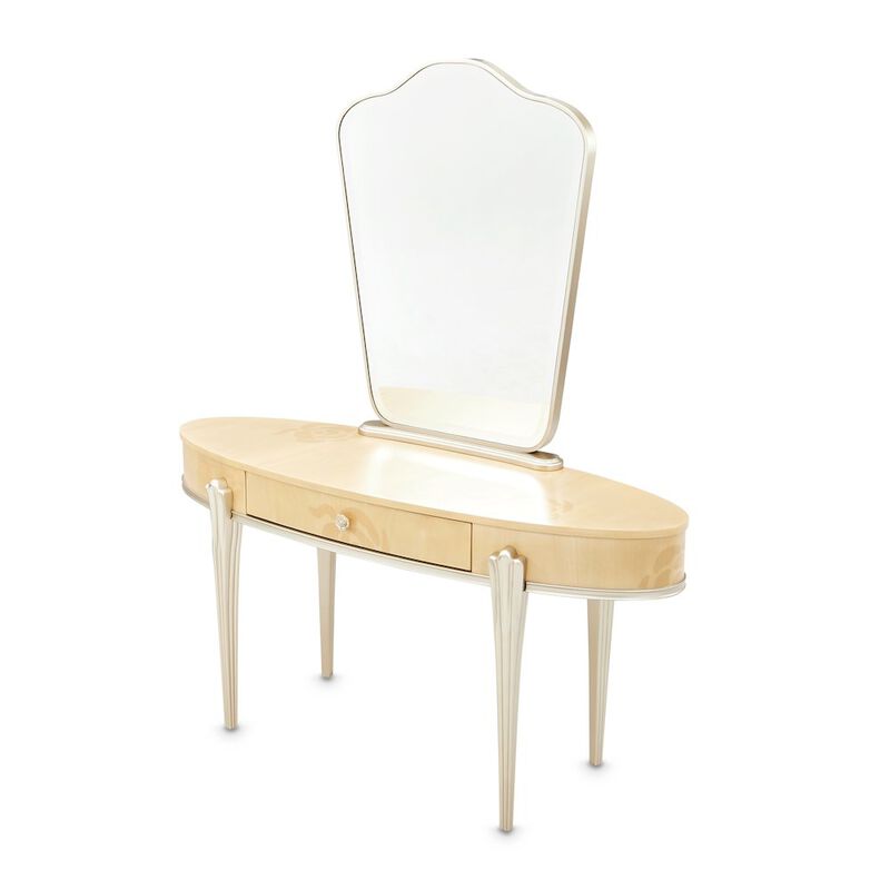 Camellia Field Vanity with Mirror - Caramel image number 0