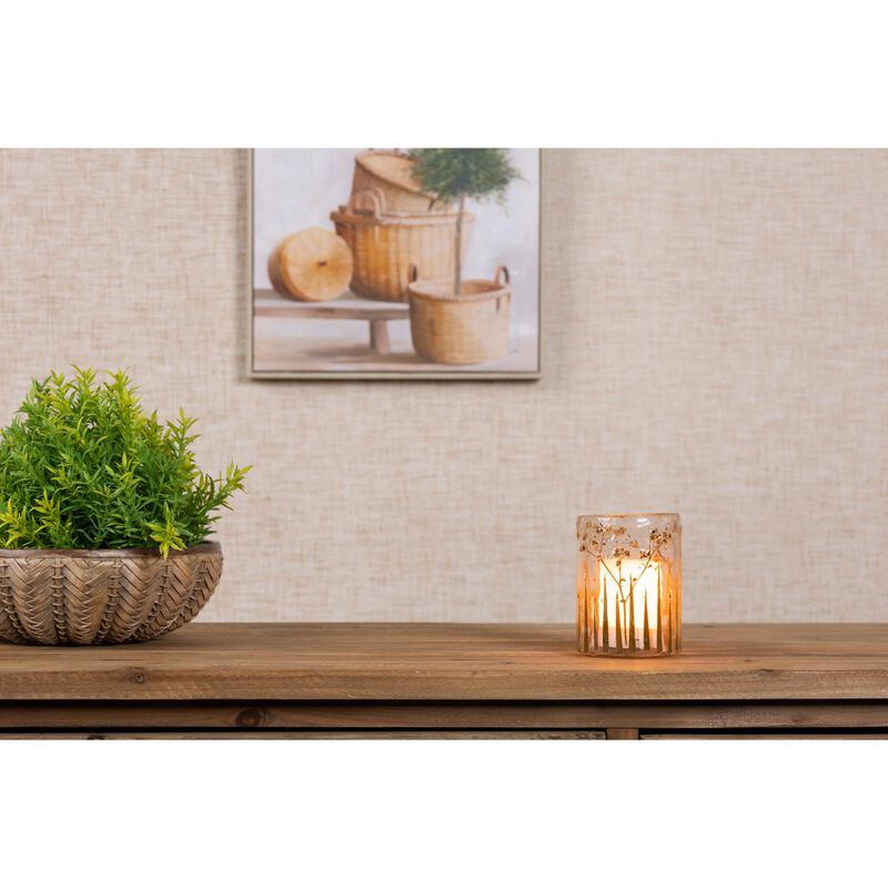 Set of 3 Decorative Votive Holders for Home and Candle Lighting