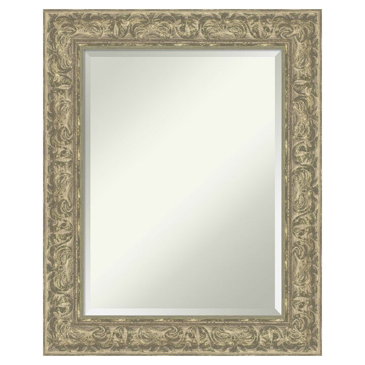 Luxe Beveled Framed Wall Mirror