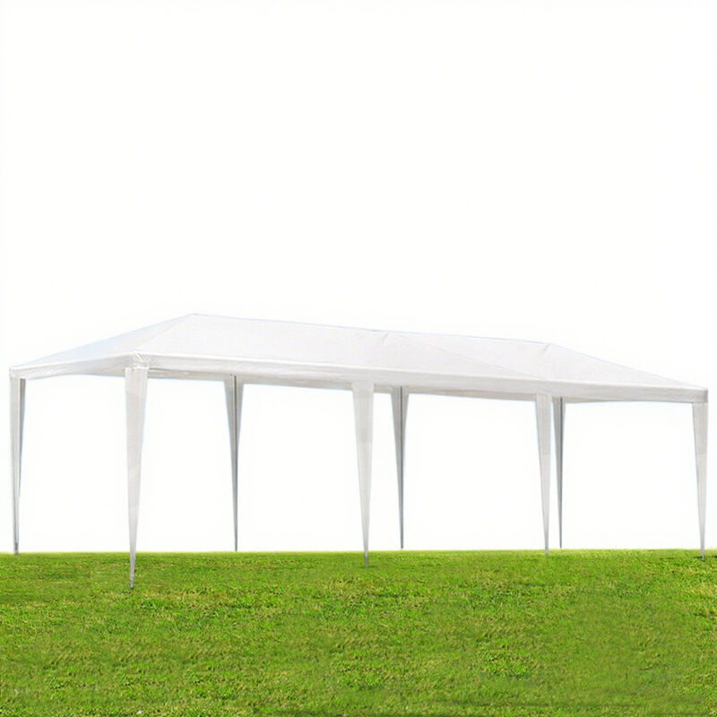 WOW PIONEER Outdoor Open Air Gazebo Canopy Tent 10x30 ft Marquee Without Sidewalls image number 3