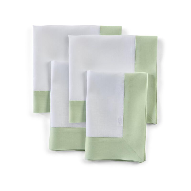 Solino Home 100% Pure Linen Dinner Napkins 20 x 20 Inch Set of 4 - Contempo