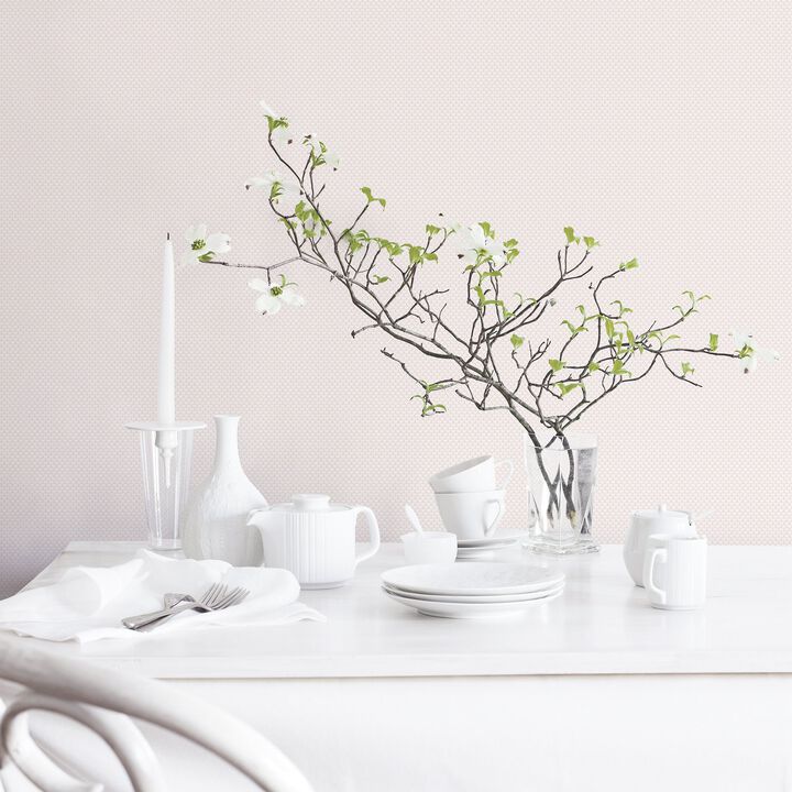 Small Prints Motif Pink Wallpaper G56702
