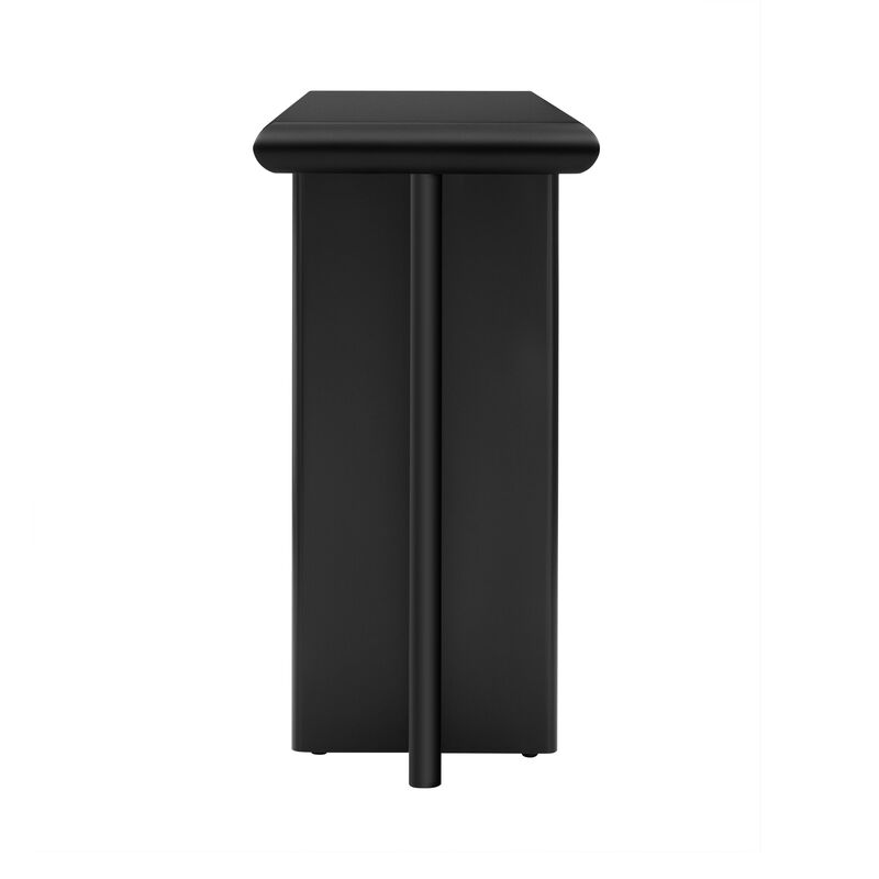 Modern Entryway Table with L-Shaped Legs, Suitable for Entryway, Hallway, Living Room, Foyer, Corridor image number 6