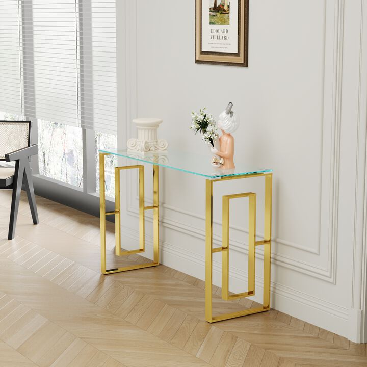 Modern console table - Stylish design for living room or entryway