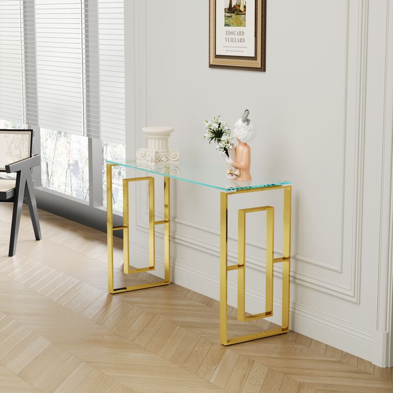 Modern console table - Stylish design for living room or entryway