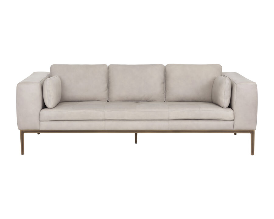Burr Sofa - Bali Bone Leather