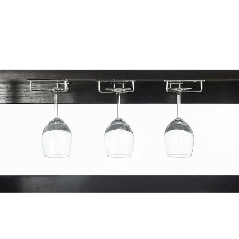 Convience Concept, Inc. Newport 2 Drawer Serving Bar with Wine Rack and Shelves