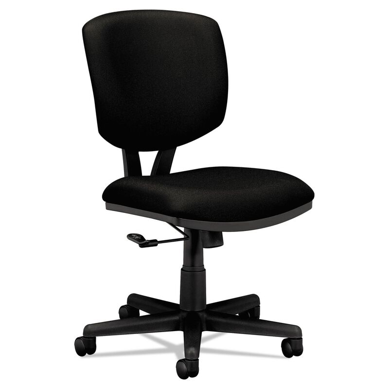 HON Volt Armless Task Chair, Black