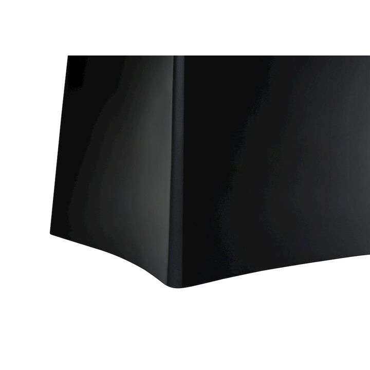 Lighting, 27"H, Table Lamp, Black Resin, Beige Shade, Modern