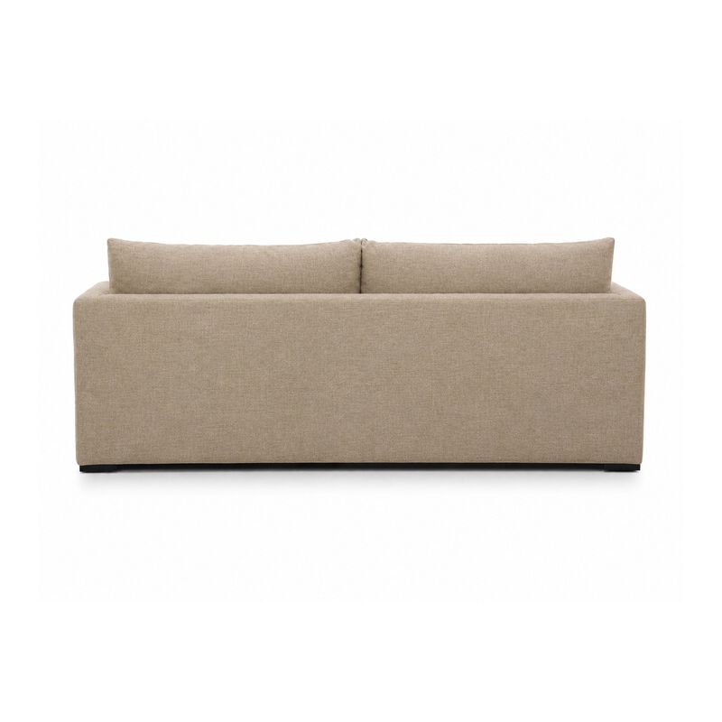 Portsmouth Sand Textured Chenille Sofa image number 2