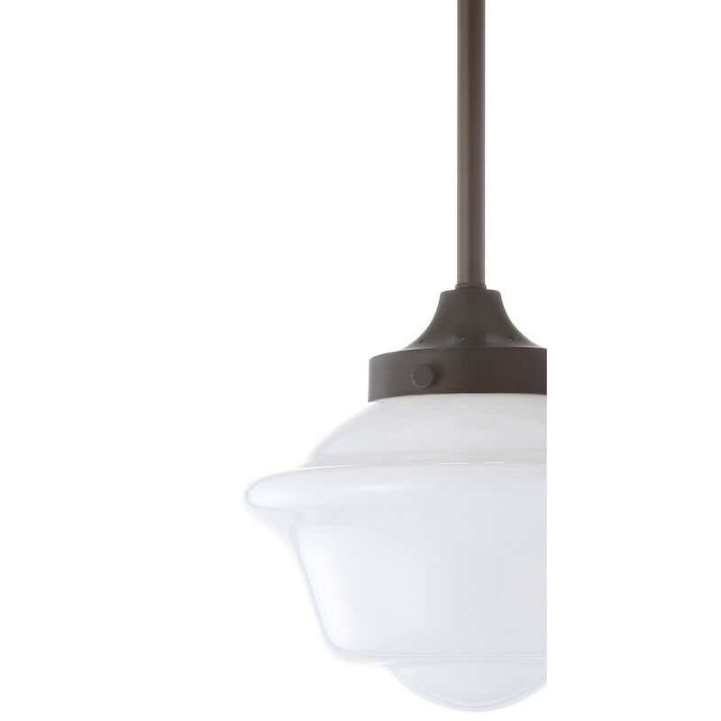 Kurtz Adjustable Drop Metal/Glass LED Pendant