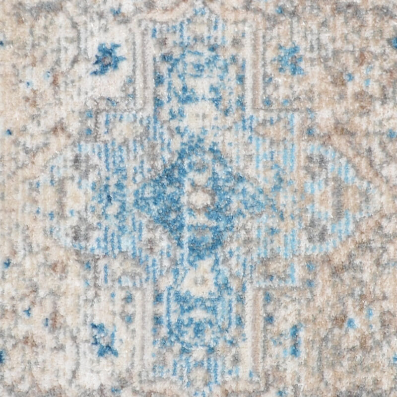 RUGSOTIC CARPETS MACHINE MADE POLYESTER AREA RUGS  - Rectangle Shape, Classic Oriental Traditional  Design, Low Pile Machine Made Area Rugs (M00072) image number 3