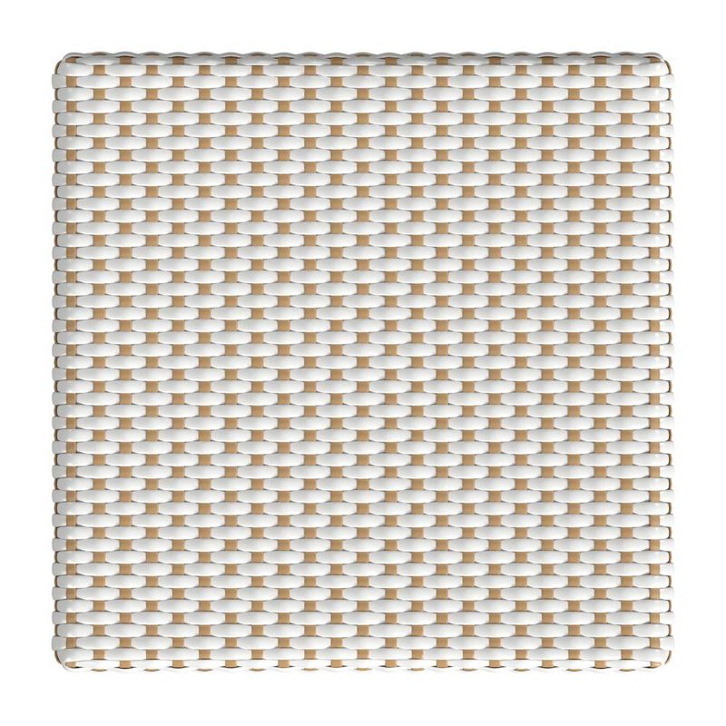 Butler Specialty Riviera Rattan Square 24H Counter Stool, Tan