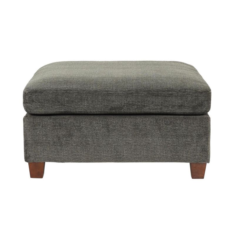 Streamdale Grey Chenille Ottoman Cushion image number 0
