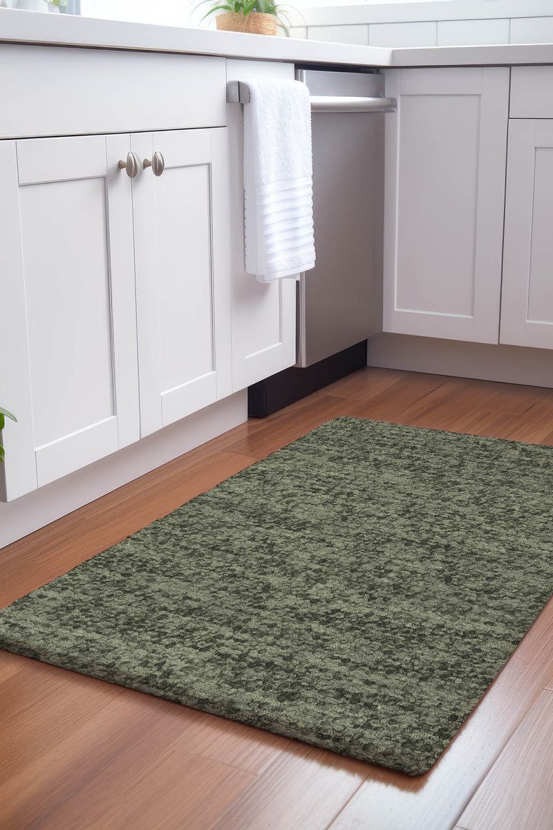 Voyage VY2 Olive 9' x 12' Rug image number 2