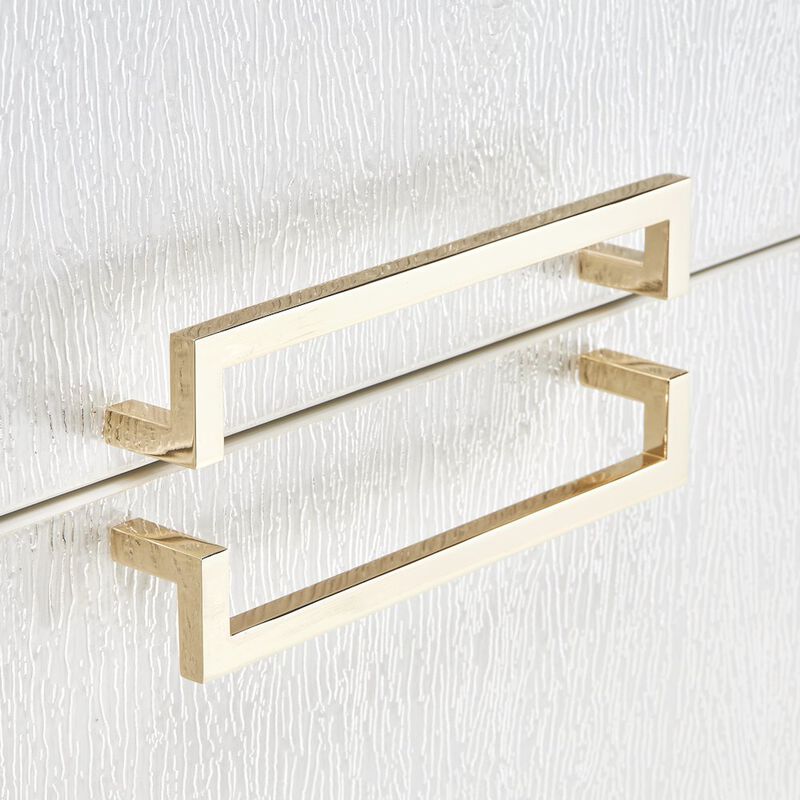 Michael Amini Palm Gate Sideboard - Cloud White