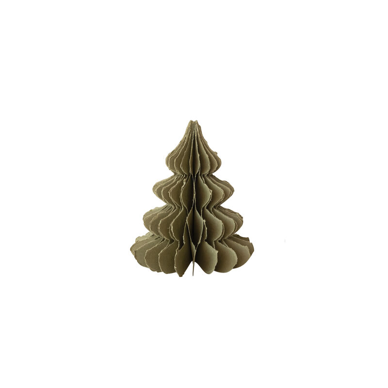 Olive Recycled Paper Honeycomb Tree image number 0