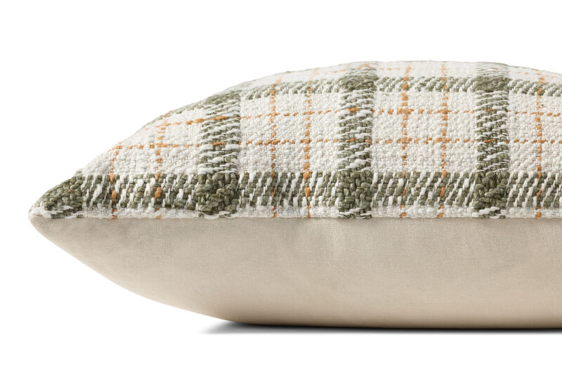 Walter Green/Ivory 18''x18'' Down Pillow image number 3