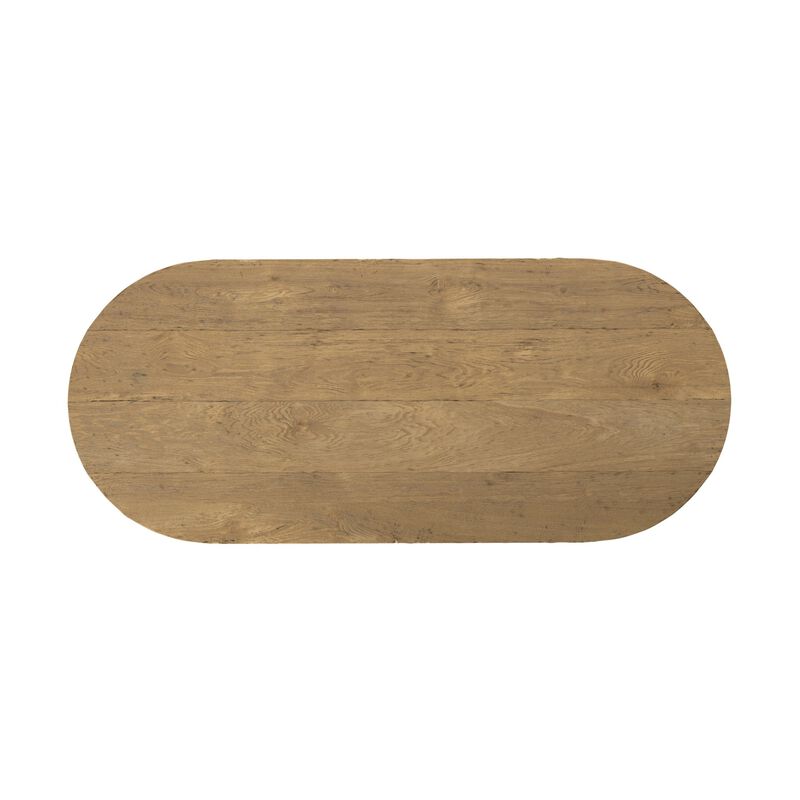 Ayla Worn Oak Dining Table